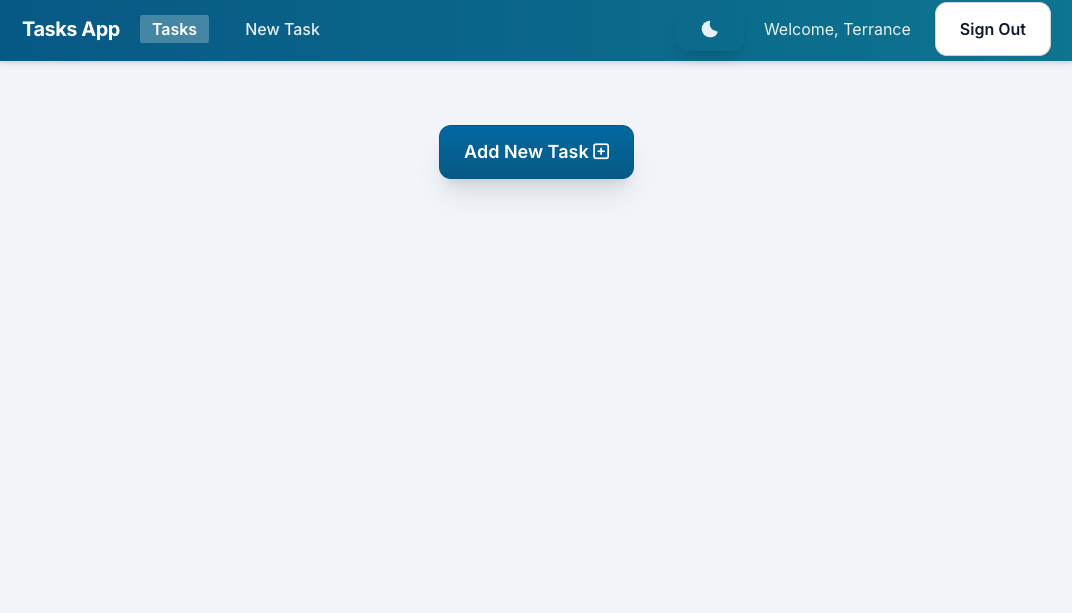 FULL STACK React Tasks/Notes App